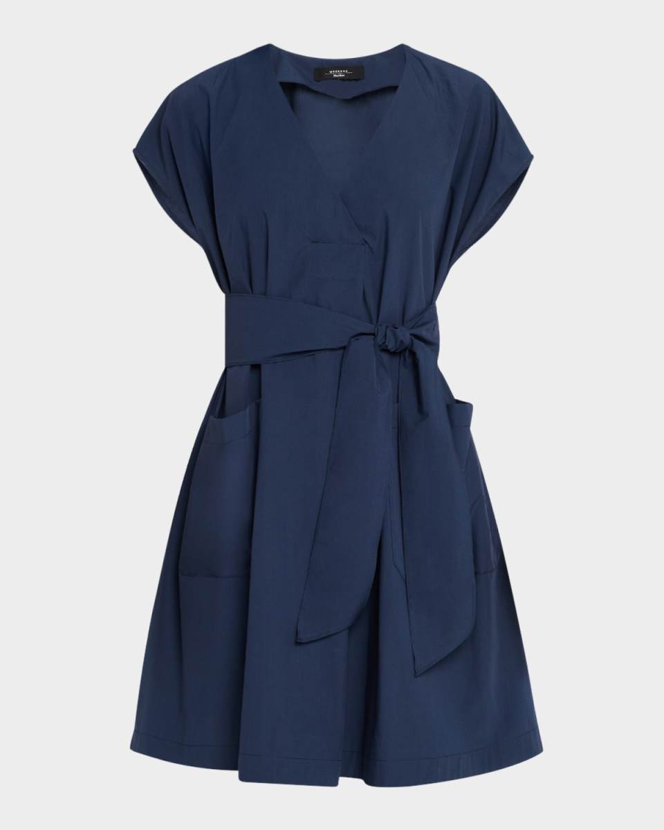 Mitico Dolman-Sleeve Cotton Dress